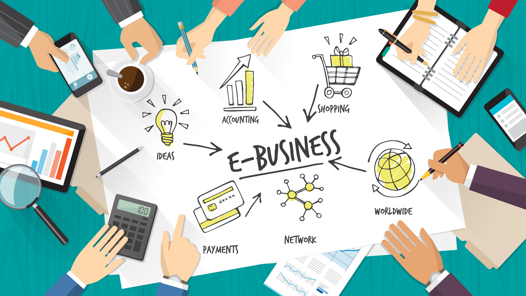 E- Business- Ngành học của các nhà quản lý kinh doanh trong bối cảnh chuyển  đổi số