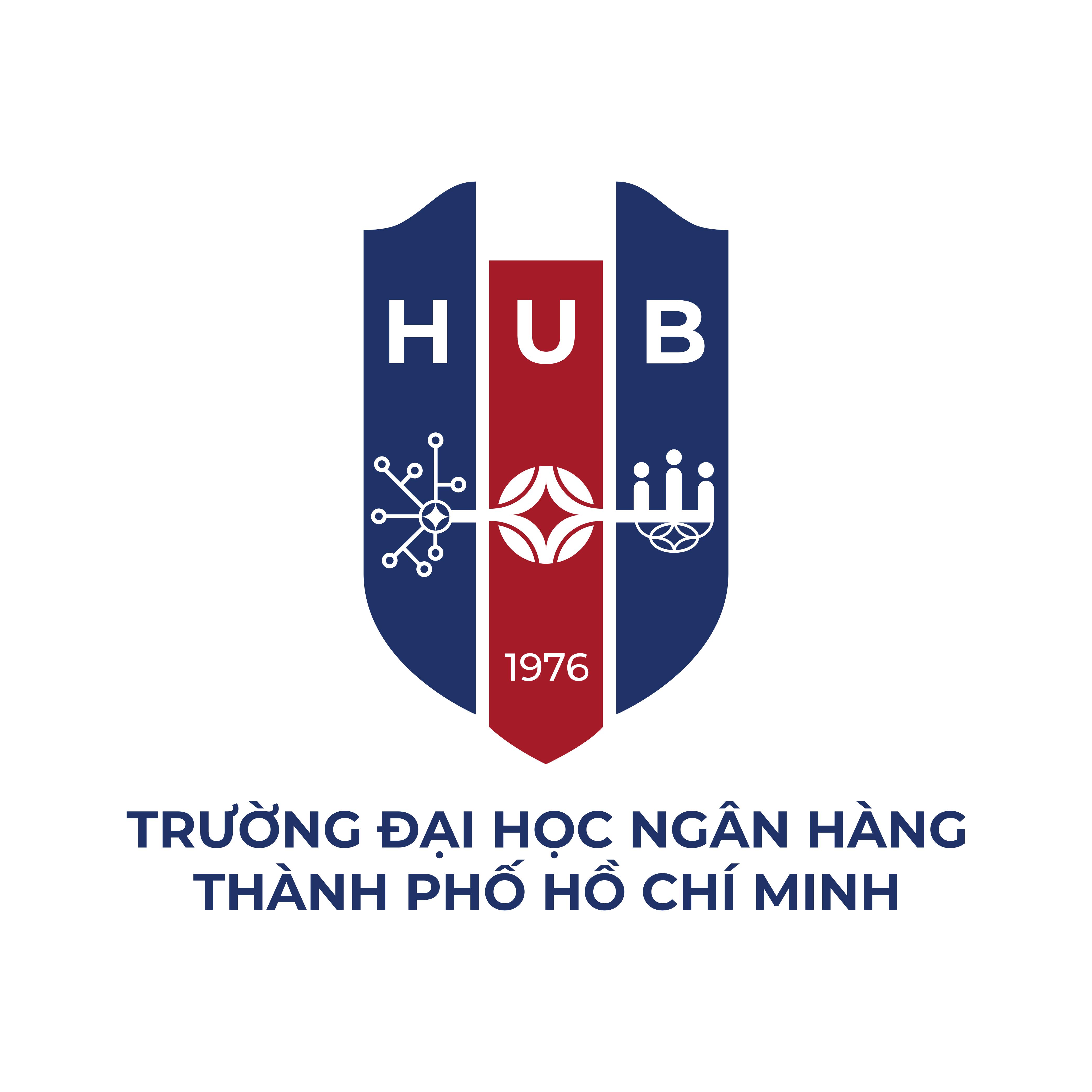 Mẫu thiết kế logo đại học ngân hàng sang trọng và độc đáo